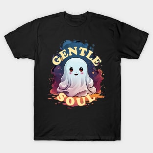 Gentle Soul Kawaii Ghost T-Shirt